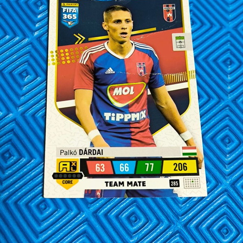 Panini FIFA 365 collectible cards like new, set of 5