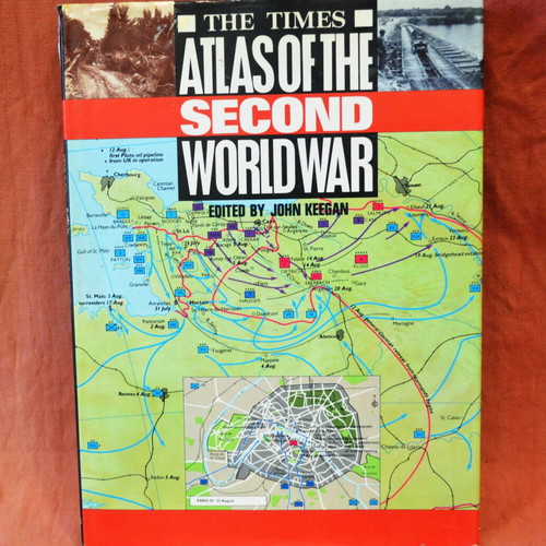 Atlas of the Second World War 1989, historical edition like new