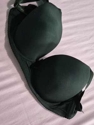 Σουτιέν Lunna plus size μαύρο 85C καινούργιο με φιογκάκι