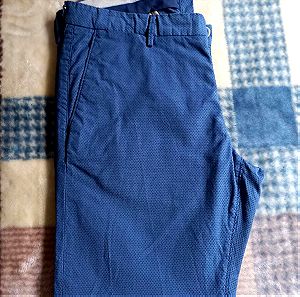 Παντελόνι Massimo Dutti μπλε