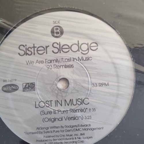 Sister Sledge vinyl used, 93 remix