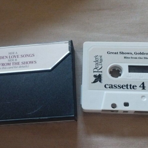 Great Shows 4 Golden Memories audio cassette like new, folk