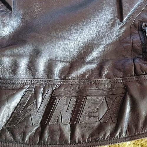 Wintex leather motorcycle jacket size XS like new