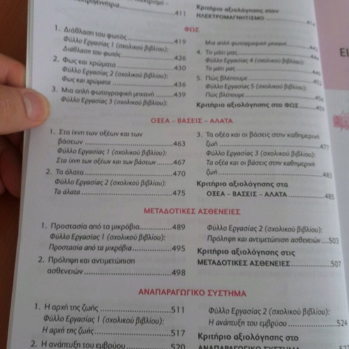 Physics Grade 6 textbook like new, unused