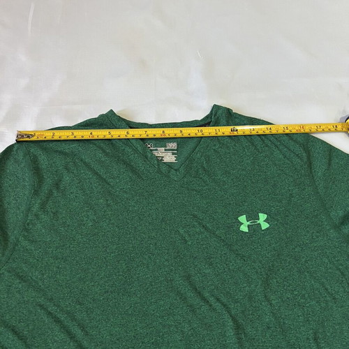 Under Armour HeatGear T-shirt, green, XL