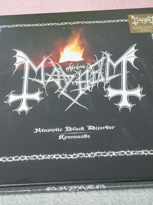 Mayhem Atavistic Black Disorder Kommando LP box καινούργιο, silver vinyl