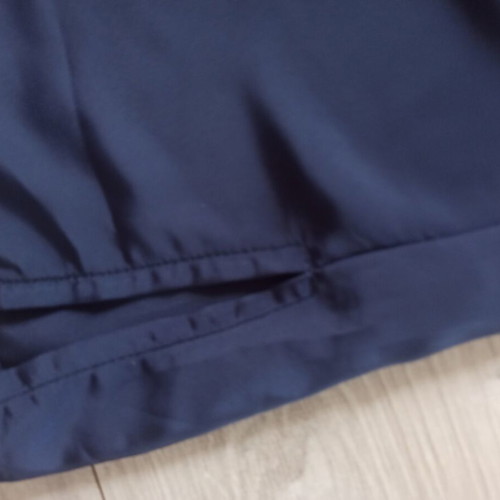 Blue satin top XL used
