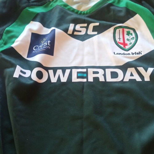 London Irish rugby shirt used, size L 2013-2014