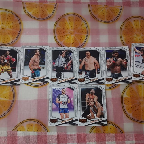 MMA base trading cards like new, set of 26