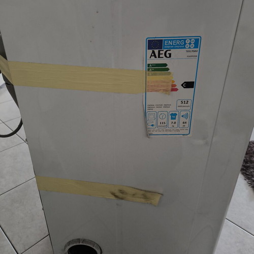 AEG Lavatherm dryer like new, 7 kg capacity, silent operation