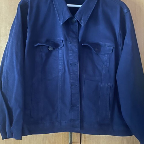 Vero Moda plus size jean jacket like new, dark blue, 6XL