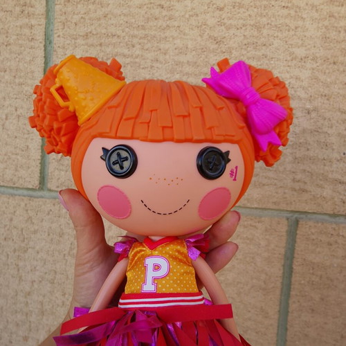Lalaloopsy Peppy Pom Poms κούκλα, revised/redesign 33εκ, σπανιότητα 93%