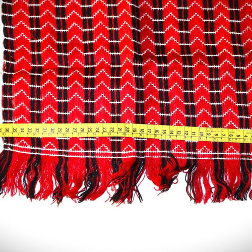 Handwoven Wool Textile Primitive Original 68x36cm SAR146 New