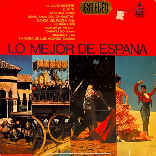 Lo Mejor De España LP used, Latin