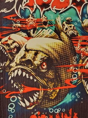 Exodus Piranha A4 poster