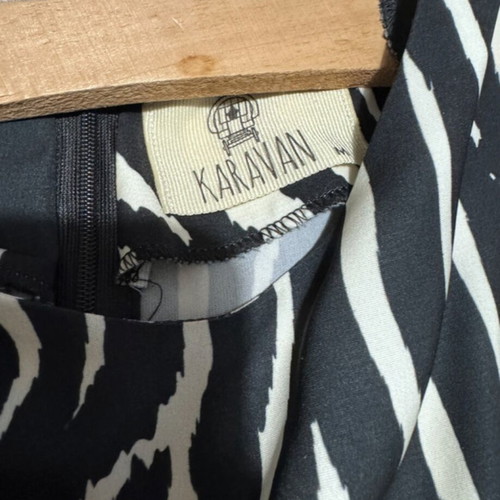 Karavan dress like new, zebra pattern, size M