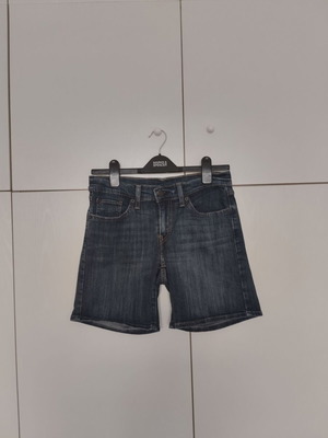Levi's denim bermuda no. 26 small like new, blue and black