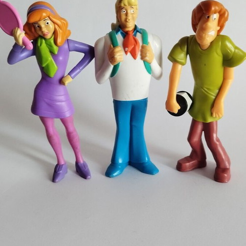 Scooby Doo figures used, pack of 3