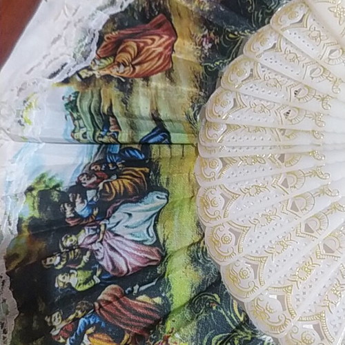 Vintage hand fan