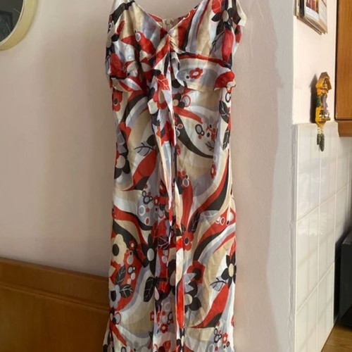 Φόρεμα Sisley Vintage πολύχρωμο σαν καινούργιο