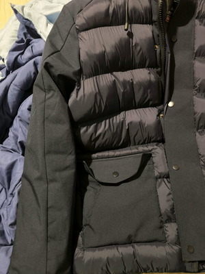 Bertolucci men's jacket new, blue, XL, very warm