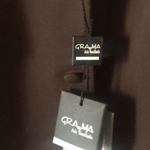 Blazer jacket Grama new, brown, size M