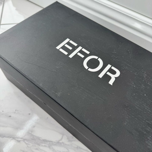 Efor leather men's dress shoes size 40 like new