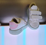 Adidas Bubble kids' sports shoes size 26 used, white mint pink