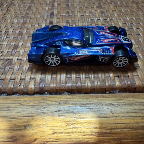 Blue Formul8 Hot Wheels diecast car used toy