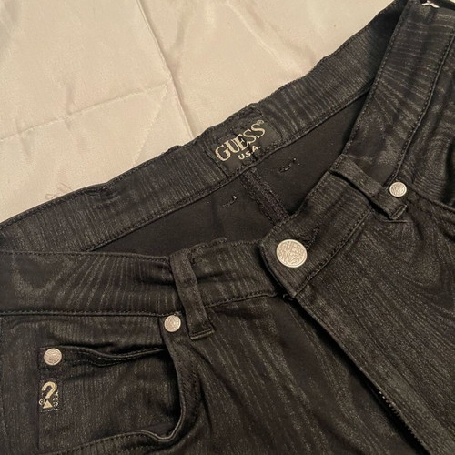 Guess Y2K women's pants used, low-rise, black