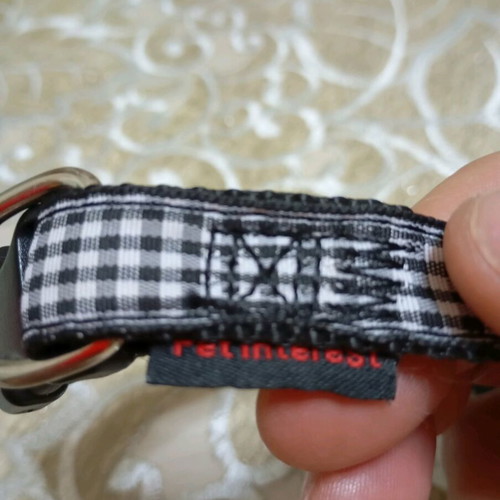 Dog collar like new, adjustable length 30-43 cm