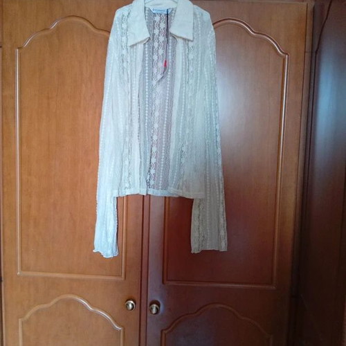 Stradivarius women's shirt white new, size L