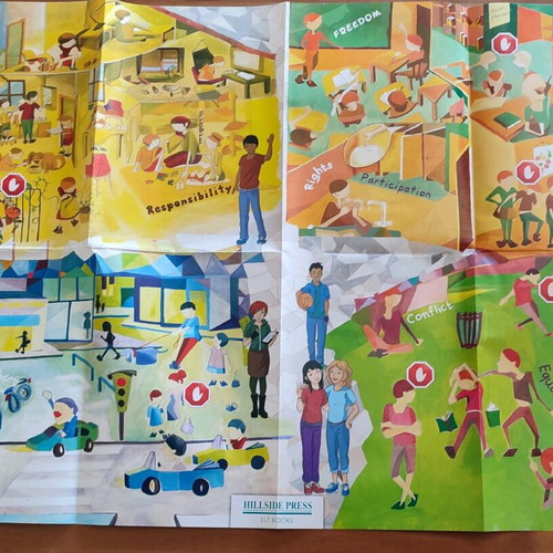 English poster new