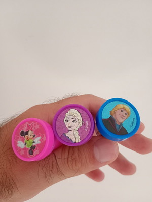 Disney stamp set, pack of 3