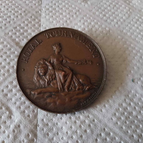 Χάλκινο στρατιωτικό μετάλλιο British Royal Tournament 1935