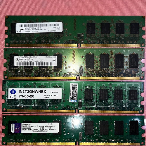 Ram DDR2 2GB like new, various models