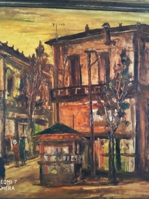 Oil painting Vag. Kazlaris 58x73 cm signed