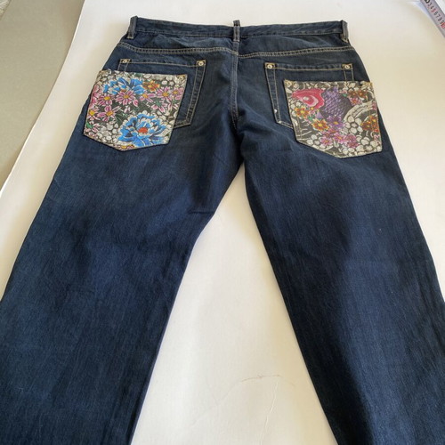 Dsquared2 women's jeans like new, size L, blue