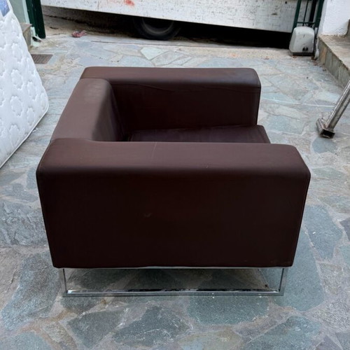 Sofa three-seater and single used