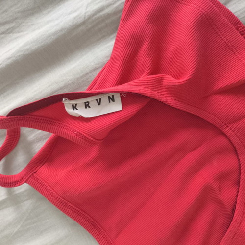 Karavan tops set of 2, like new, striped and red