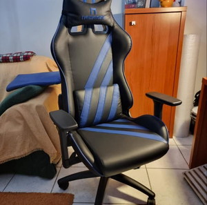 Καρέκλα Γραφείου Gaming Nemesis Blue Lines