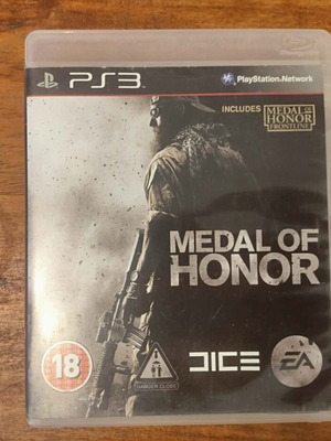 Medal of Honor PS3 game, good condition