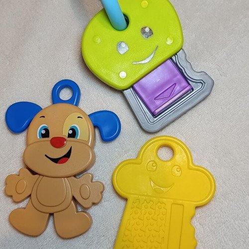 Baby teething toys like new, assorted set