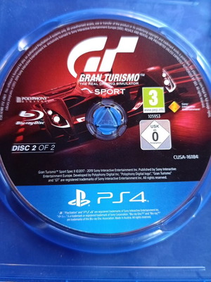 Gran Turismo Sport δίσκος 2 παιχνίδι για PlayStation 4