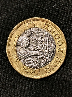 One Pound 2016 in excellent condition