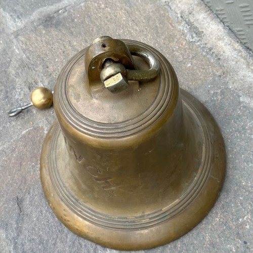 Bronze nautical bell used Goldfinch 29x28 cm