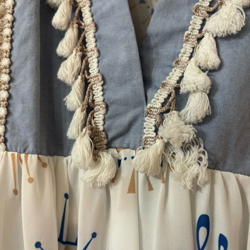 We coss short dress like new, white, size S