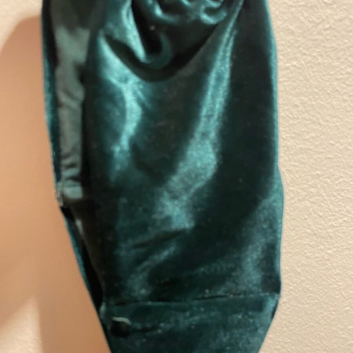 Swimsuit like new, dark green velour, size M
