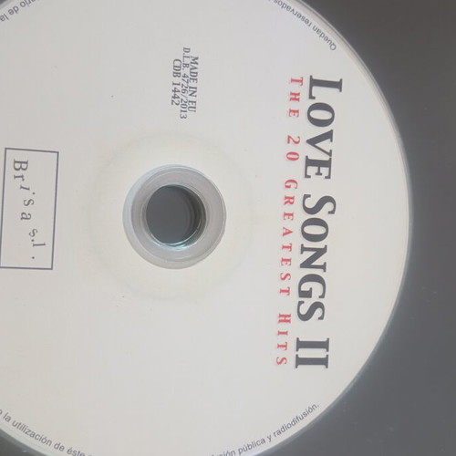 Love Songs II CD used, very good condition