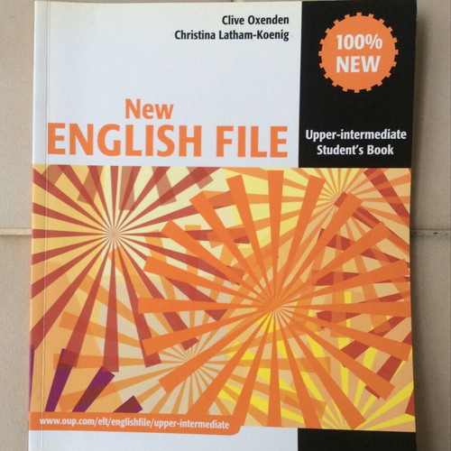 New English File Upper-Intermediate books with CD like new